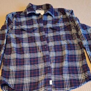 American Eagle Outfitters Men's Plaid Flannel Shirt